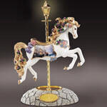 Thomas Kinkade Sweetheart Carousel Figurine